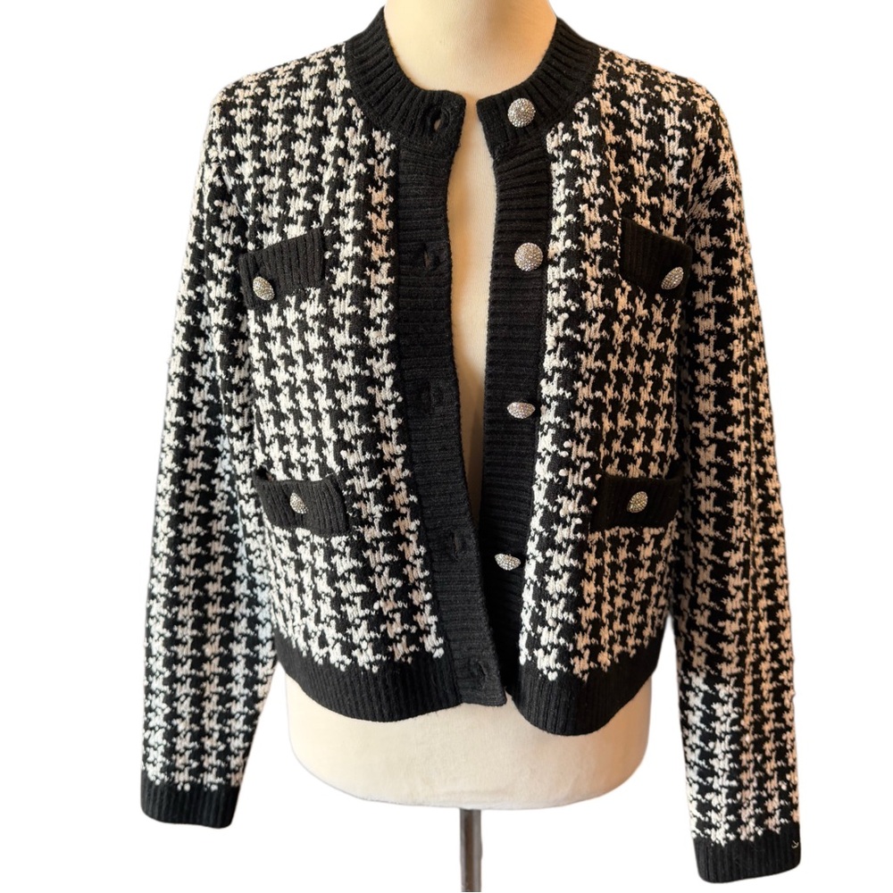 Karl Lagerfeld Monochrome Knit Sweater